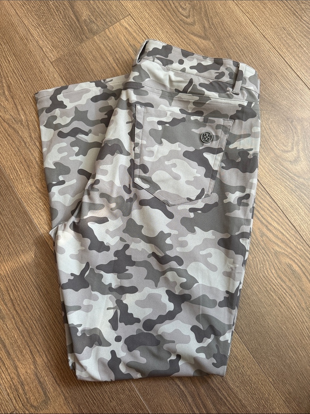 GFore Gray Camo Stretch Pant 36x32